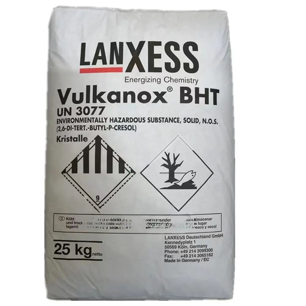 LANXESS Antioxidans 264 Kunststoffkautschuk Anti-Aging bht LANXESS Antioxidans Vulkanox BHT