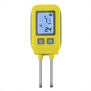 Tony sgs09 मिट्टी पोषक तत्व टेस्टर डिजिटल डिस्प्ले नाइट्रोजन/फास्फोरस/पोटेशियम नमी 0%-90% तापमान 0-60 एब्स + स्टेनलेस - Product Image 1