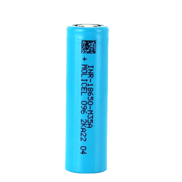 DEFNOCO Molicel M35A 18650 3500mAh Battery Cell Battery  High Quality 3.7V Rechargeable Lithium Battery Cell