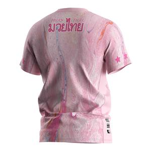 Odm ligero sublimación ropa deportiva <span class=keywords><strong>Muay</strong></span> <span class=keywords><strong>Thai</strong></span> <span class=keywords><strong>coreano</strong></span> gimnasio entrenamiento camiseta boxeo camiseta <span class=keywords><strong>Muay</strong></span> <span class=keywords><strong>Thai</strong></span> camiseta para damas - Product Image 4