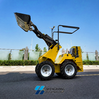 Machinerie de terrassement, chargeuse sur pneus diesel, vente directe d'usine, mini-chargeuse compacte SX-S390 pour projets de construction