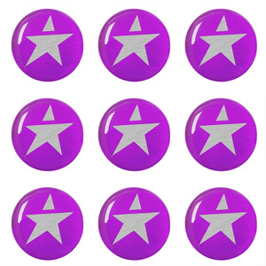 Nhà Máy Cung Cấp Trực Tiếp Trong Suốt PVC Pha Lê Nhỏ Giọt Nhựa Nhãn Dính Sticker In Màu Phim Hoạt Hình Logo Cho Nến Sử Dụng - Product Image 2