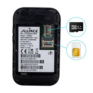 ALLINGE HMQ048 Portable Lte Long Range Wifi Routers Mobile Hotspot 4g Router 5g Pocket Wifi With Sim Card