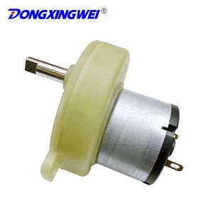 Motor de CC con engranajes Dongxingwei Mini de 42 mm con montaje de brida, imán permanente y escobillas para electrodomésticos - Product Image 2