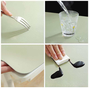 Waterproof Silicone <b>Desk</b> Protector <b>Mat</b> Customizable Non Slip Washable Table Pad for Kids Painting Study Office Work - Product Image 4