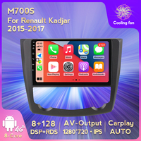 MEKEDE Android 11 8core 8 + 128G navigation de voiture pour Renault Kadjar 2015 2016 2017 android Car-play RDS GPS BT autoradio