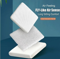 Colchón de Fibra Suave 3D de 100% Capacidad Real, Colchón de Fibra de Aire 4D Lavable para Cuna de Bebé, Colchón de Fibra de Aire Polimérica