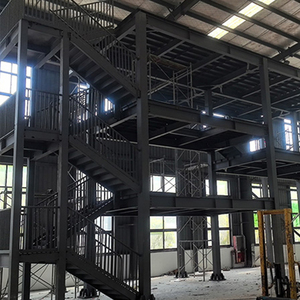 Staalconstructie Fabriek Staalstructuur Logistiek Magazijn H Balk Fabriek Werkplaats Gebouw - Product Image 2