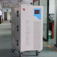 Stabilisateur de tension intelligent à moteur servo AVR triphasé 60 kVA 75 kVA 100 kVA TNS 220 V 380 V 208 V 3 phases