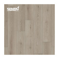 Anhui Sentai antideslizante WPC piso de vinilo interior SPC en la parte superior fabricante Panel compuesto de plástico con revestimiento UV para el aula