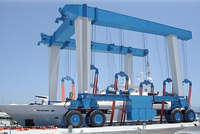 Grue marine robuste |   Équipement de levage pour yachts et bateaux, capacité de 2 à 20 tonnes