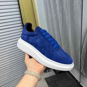 Alexander - Zapatillas Unisex de Gamuza con Plataforma y Cordones, Estilo Casual para el Día a Día y Estilo Urbano - Product Image 1