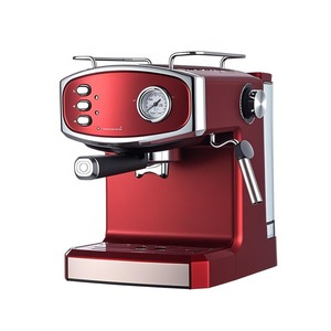 Machine à expresso électrique semi-automatique à haute efficacité en aluminium durable au design noir vintage voiture à baguette à vapeur attachée vente en gros - Product Image 4