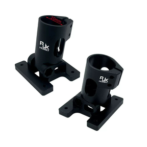 Tube en carbone RJXHobby RJX 20 mm 80 °   Connecteur d'atterrissage en aluminium angulaire pour drones agricoles - Product Image 1