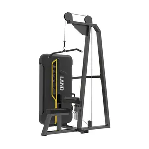 土地公司健身房力量训练设备多功能销加载坐式低排拉下机