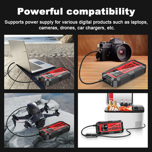 Potente Arrancador de Coches con Supercondensador de 8000a 100w 24000mah, Cargador Profesional de 12v, Banco de Energía, Arrancador de Baterías de Coche PS-217 J - Product Image 4