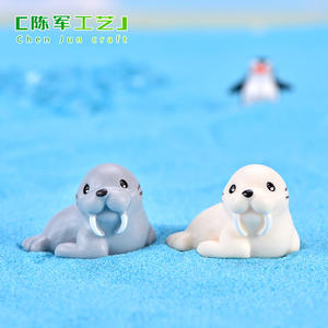 Micro-paesaggi di Weij Chen Juns, Oggetti Decorativi Succulenti per Vista <span class=keywords><strong>Mare</strong></span>, Spiagge, Simpatici Rechinchi e Piccoli Animali in Resina - Product Image 4