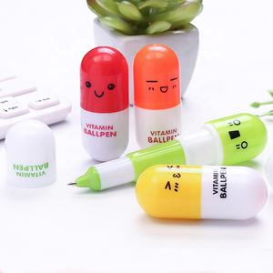 Bolígrafo con forma de píldora de vitaminas, promoción, oem, novedad - Product Image 6