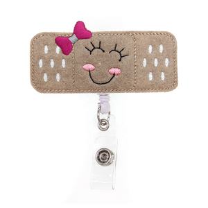 Accessoires d'infirmière populaires Médical Rétractable Nom Carte ID Clip Feutre <span class=keywords><strong>Badge</strong></span> Porte-Bobine - Product Image 5