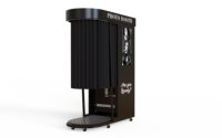 Machine Photobooth Miroir Magique DSLR pour Mariage avec Rideau Enveloppant, Imprimante et Écran Tactile