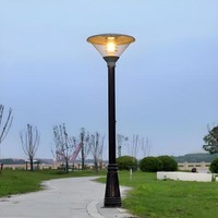 CE RoHS attrayant classique jardin rue éclairage pôle lumière