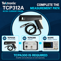 Sonde de courant AC/DC Tektronix TCP312A 30A 100MHz 50A de crête pour la mesure de courant sur oscilloscope TCPA300