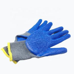Guantes de Trabajo de Seguridad de Látex Recubiertos de Algodón de Alta Calidad para Hombre, Guantes de Protección Laboral para la Construcción - Product Image 4