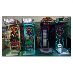 Durable Metal Punch Boxing Arcade Game <b>Machine</b> Coin Operated Sports <b>Amusement</b> with 1 Year Warranty Artberl YBE201 110V - Product Image 4