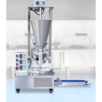 Machine automatique personnalisée pour la fabrication de mini-buns vapeur, momos et kubbas, moteur 220V, usage en restaurant
