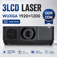 Projecteur laser professionnel 12000 lumens WUXGA 3LCD pour auditorium, salle de conférence et scène