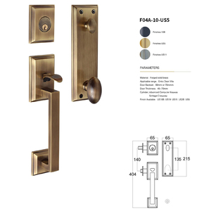 Vente en gros usine de serrures de porte sphériques pour hôtels et appartements de luxe, finition bronze huilé, pour portes intérieures, à verrouillage de confidentialité et de passage - Product Image 5