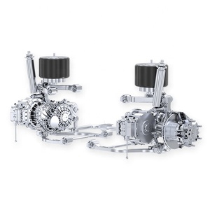 มอเตอร์ไฟฟ้ากระแสสลับแบบแม่เหล็ก Axial Flux ของ Brogen รุ่นใหม่ OEM ODM กำลัง 100 กิโลวัตต์ 160 กิโลวัตต์ ชุดขับเคลื่อน E-Axle สำหรับรถบัส รถบรรทุก และยานยนต์เพื่อการพาณิชย์ - Product Image 4
