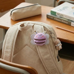 <b>Cute</b> Plush Bee Brooch Cartoon Resin Women's Fashion <b>Accessory</b> Gift Decor For Clothing Bag Pendant Jewelry DIY - Product Image 3