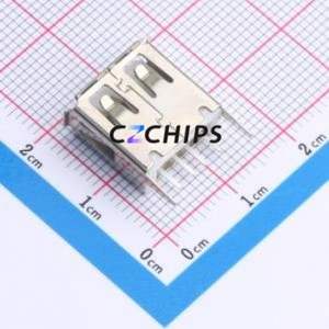 XUBF-0218-0139 USB Connector Through hole Component (THT) Connector Type-A USB 2.0 Female Through Hole - Product Image 2