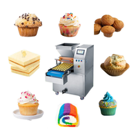 Déposeur automatique de pâte à gâteau et de desserts pour boulangerie commerciale, cupcakes, muffins, brownies, crêpes, gaufres, beignets, churros