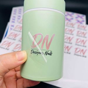 Etiqueta Impermeable con Estampado Plateado y Dorado, Calcomanías con Logotipo, Calcomanía Láser, Adhesivo de Transferencia UV de Cristal para Publicidad Portátil - Product Image 4