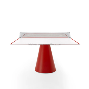 <span class=keywords><strong>Tavolo</strong></span> da <span class=keywords><strong>ping</strong></span> <span class=keywords><strong>pong</strong></span> 2-in-1 per interni/esterni con piano in vetro temperato in acciaio inox di <span class=keywords><strong>dimensioni</strong></span> Standard per l'intrattenimento sportivo - Product Image 5