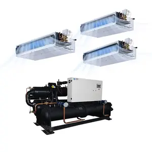 Air cooled screw water chiller R134a DC Inverter Air Cooler