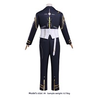 Cosplay Wuthering Waves : Personnage masculin Rover, nouvelle tenue 'Spark of Eternity', uniforme scolaire, personnage d'anime