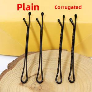 In acciaio inossidabile nero curvato molletta laterale multiuso frangetta fissa trucco acconciatura per occasioni di festa - Product Image 6