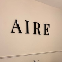 Signalétique LED 3D en acrylique personnalisée de haute qualité avec publicité directionnelle pour voitures, étanche IP65