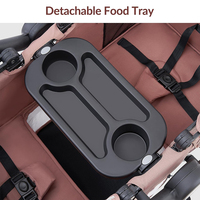 Chariot tout-terrain pour poussette de bébé avec roues d'escalade Grandes roues pour une utilisation pratique sur diverses surfaces