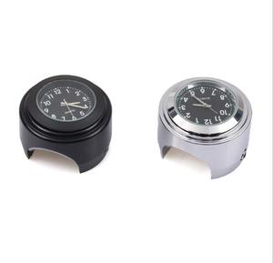 <strong>Motorcycle</strong> Quartz <strong>Clock</strong> 7/8" Waterproof Chrome Bike Handlebar Time Temperature Watch Aluminum Luminous <strong>Clock</strong> - Product Image 1