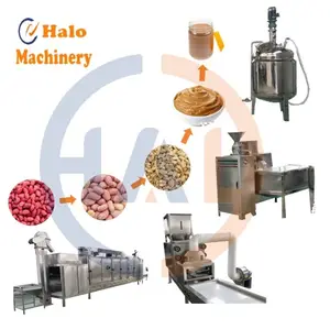 Jinan Halo peanut butter roasting and grinding machine