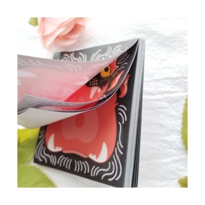 Bloc de notas de índice <span class=keywords><strong>con</strong></span> diseño de dibujos animados para papelería de oficina, papel encerado de colores arcoíris magnético <span class=keywords><strong>con</strong></span> revestimiento electrostático - Product Image 3