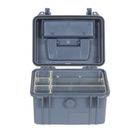 Usine Portable IP67 Étanche En Plastique Dur PP Mallette À Outils Dur Prise Mallette De Transport avec Plateau