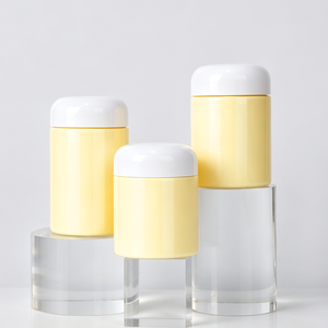Envase Redondo de Plástico PET para Pastillas, Contenedor de Embalaje con Serigrafía UV e Impresión UV, Tapa de Rosca - Product Image 2