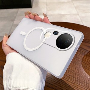 เคสโทรศัพท์แบบแม่เหล็กบางเฉียบใส <span class=keywords><strong>ราคา</strong></span>โรงงาน สำหรับ <span class=keywords><strong>vivo</strong></span> S20 Pro S18 S17 X100 X90 <span class=keywords><strong>X80</strong></span> Pro ฝาหลังแบบด้าน รองรับการชาร์จไร้สาย - Product Image 6