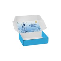 Boîtes d'expédition en carton ondulé personnalisées avec logo imprimé en gros, boîtes d'emballage pour produits de soin de la peau, boîtes d'emballage pour boissons