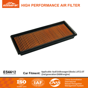 <span class=keywords><strong>Filtre</strong></span> à air d'admission EDDYSTAR pour <span class=keywords><strong>Audi</strong></span> <span class=keywords><strong>A3</strong></span>/Q3/TT Volkswagen CC/Golf/Passat/Scirocco/Jetta/Tiguan/Sharan/Beetle SEAT Borgward ES6612 - Product Image 2